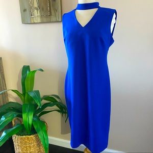 Calvin Klein Royal Blue Classy Dress, size 10